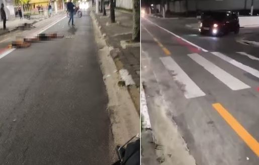 Motorista atropela três pessoas em Guarujá e duas ficam em estado grave