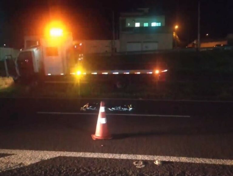 Autônomo de 60 anos morre atropelado na SP-300 em Andradina