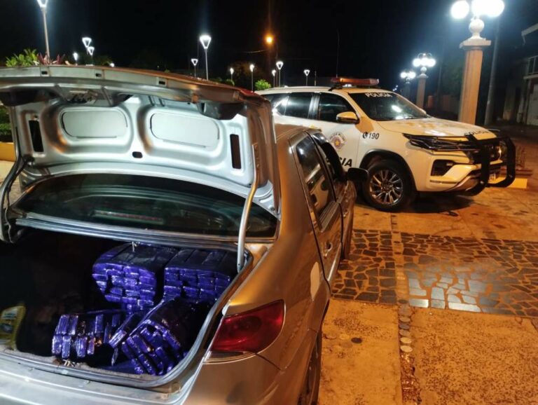 Polícia apreende carro com 167 Kg de maconha em Araçatuba