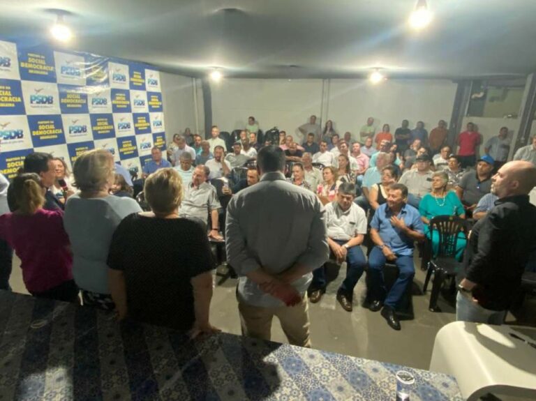 Partido União Brasil oficializa apoio à pré-candidatura de Borella em Araçatuba