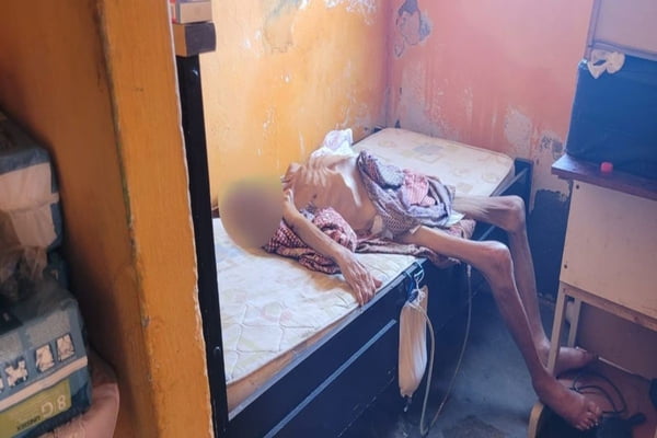 Filha é presa suspeita de manter o próprio pai sob condições desumanas