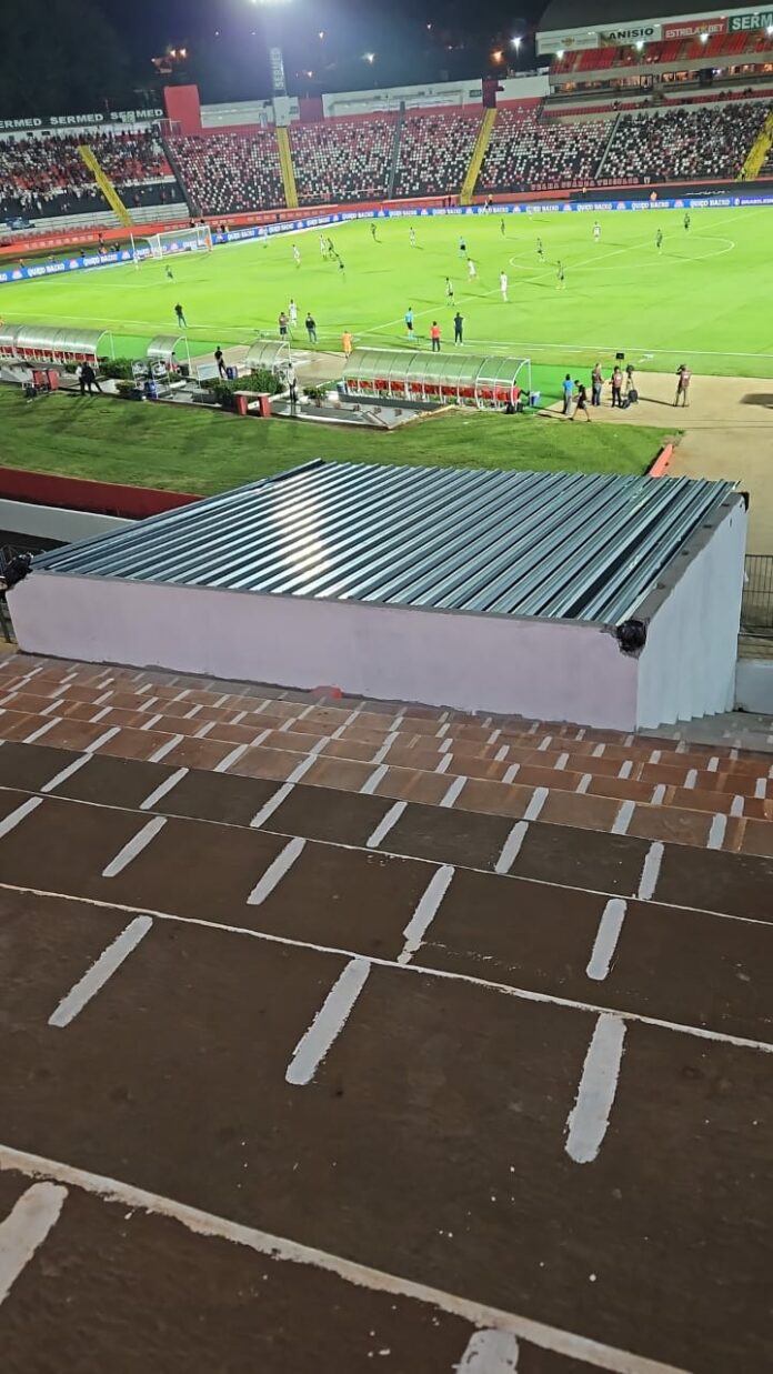 Ao estilo Eurico Miranda Batista faz “ camarote “ privativo