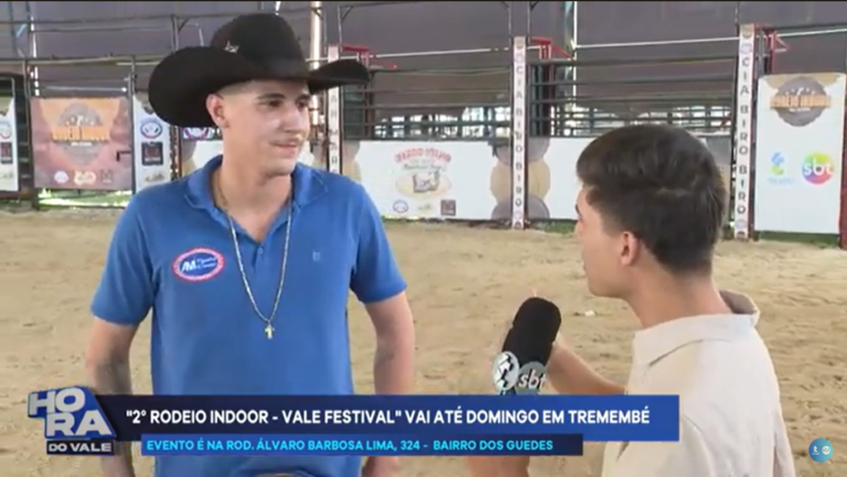 2º rodeio indoor acontece em Tremembé este final de semana