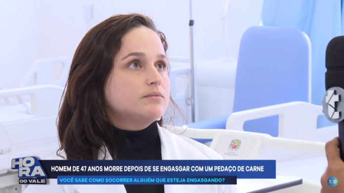 Homem morre após engasgar com pedaço de carne no interior de SP