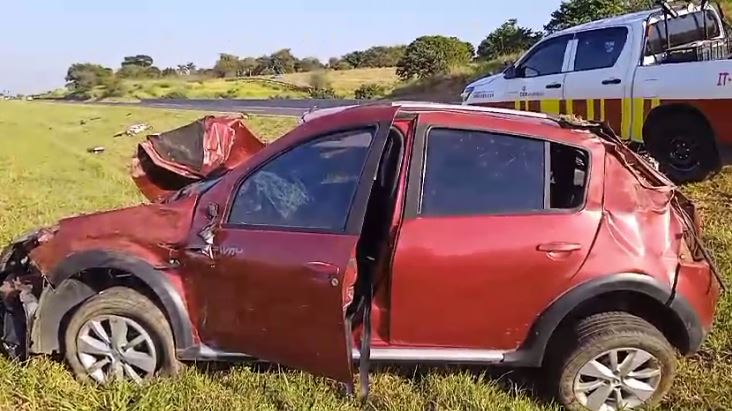 Mulher morre em acidente na Bandeirantes