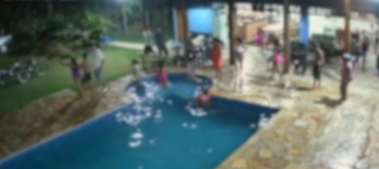Imagens de monitoramento ajudam na investigação de morte de mulher em piscina, em Limeira
