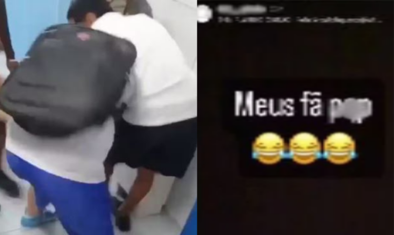 Menino que participou da agressão à Carlinhos posta ‘desabafo’ nas redes sociais; Veja