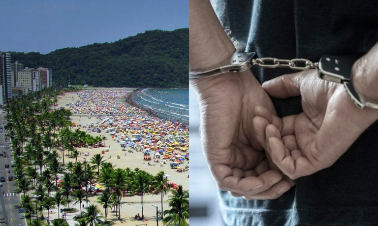 “Prisão duplamente qualificada”: Suposta vítima de assalto era procurado da Justiça e é preso junto com os ladrões em praia do litoral