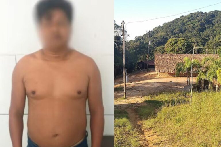 Homem é preso após estuprar a própria irmã em aldeia do litoral