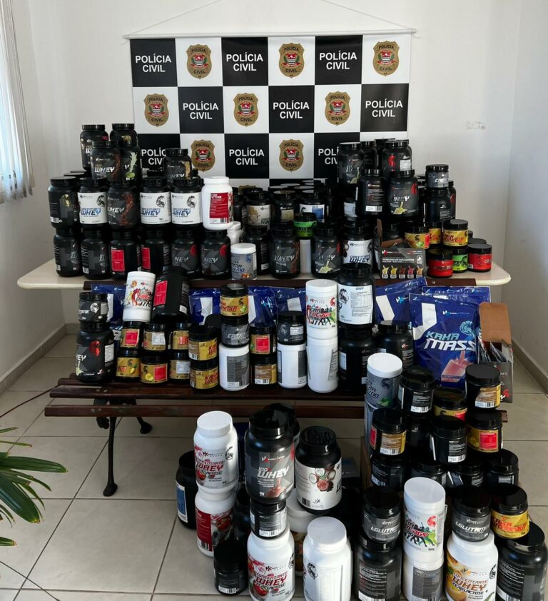 Fábrica clandestina de suplementos é fechada pela DIG no interior de SP