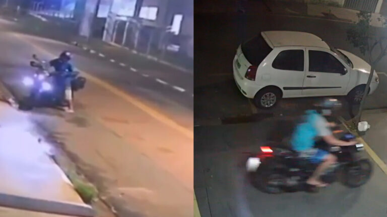 Motos de alta cilindrada são roubadas na região; veja os flagrantes