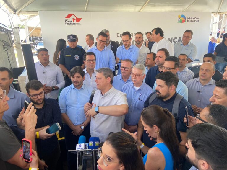 Não vamos perder prazos com a assinatura de contrato, o trem intercidades vai ser uma realidade diz Tarcísio