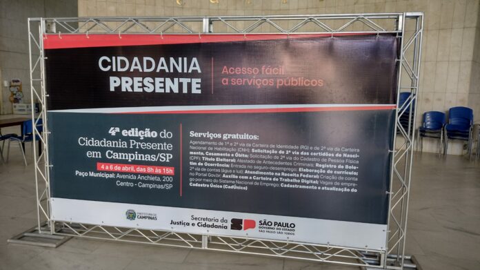 Programa estadual Cidadania Presente traz serviços gratuitos para Campinas