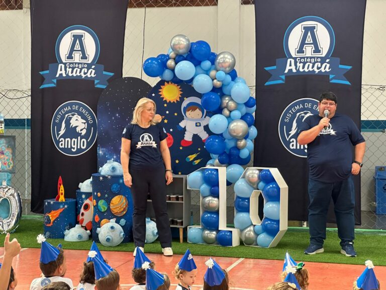 Colégio Araçá celebra 10 anos de educação de qualidade em Araçatuba