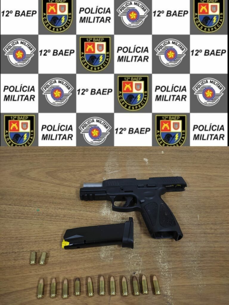 Vendedor é preso por disparar arma de fogo próximo a PUB em Araçatuba