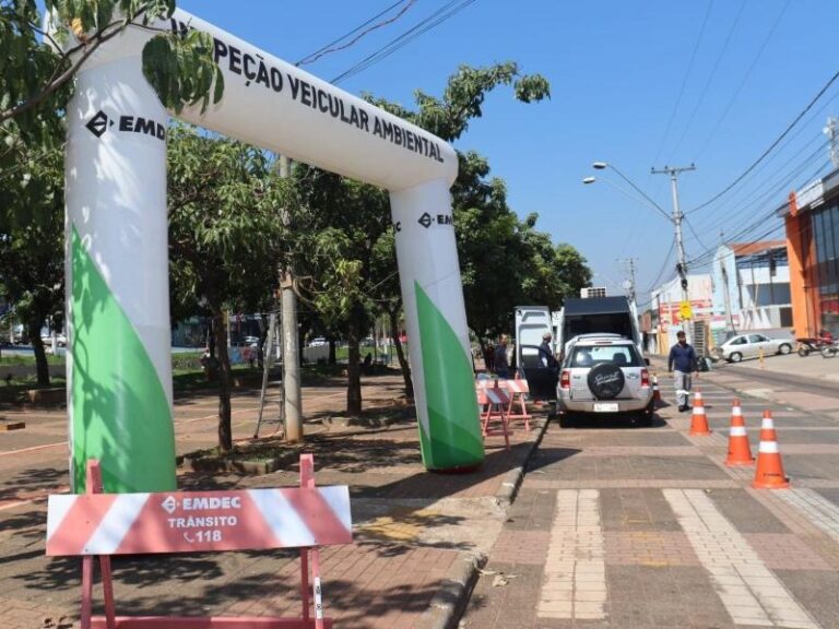 Avenida Baden Powell recebe inspeção veicular ambiental nesta terça e quarta-feira
