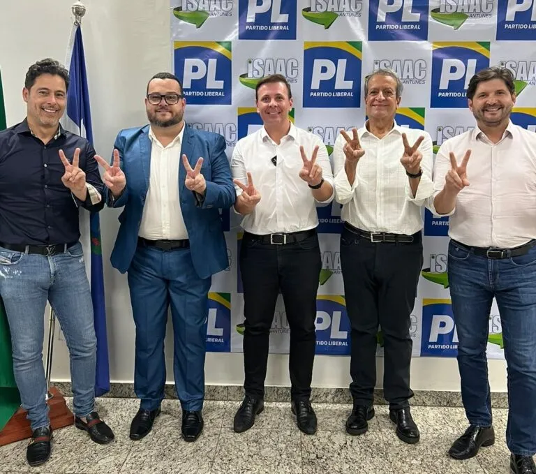 Presidente do PL confirma apoio de Jair Bolsonaro a Isaac Antunes nas eleições municipais