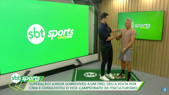 Fisiculturista ganha competição após se recuperar de tiro no rosto