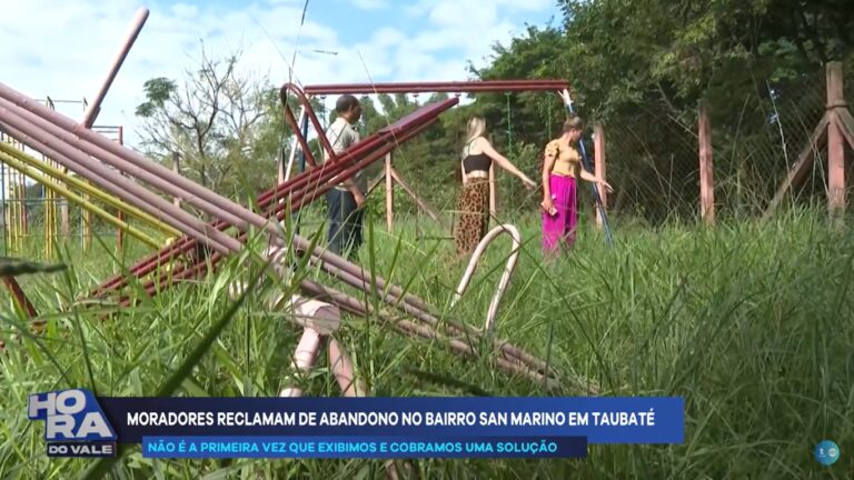 "Bairro abandonado" revolta moradores no interior de SP