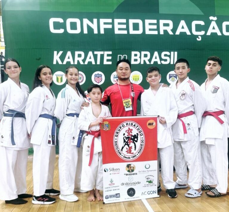 Karatê de Araçatuba leva atletas para a Seletiva da Seleção Brasileira de Karatê 2024