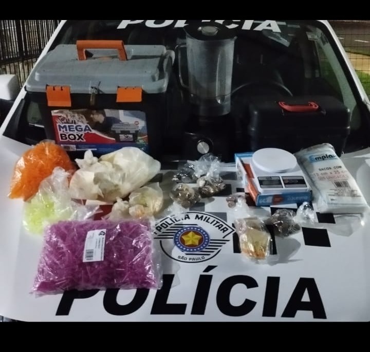 Polícia Militar prende homem por tráfico de drogas em Valparaíso