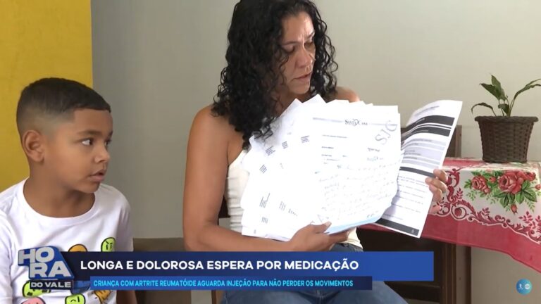Menino, de 7 anos, espera medicamento de alto custo há um mês