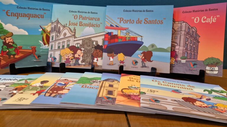 Dia Mundial do Livro será celebrado com lançamento da Coleção História de Santos