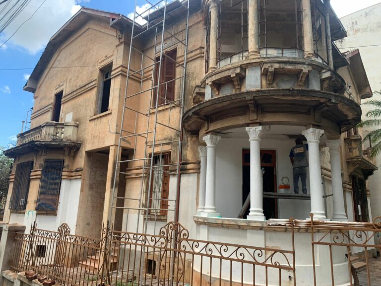Primeira etapa do restauro do Palacete Camilo de Mattos é anunciada para 19 de junho