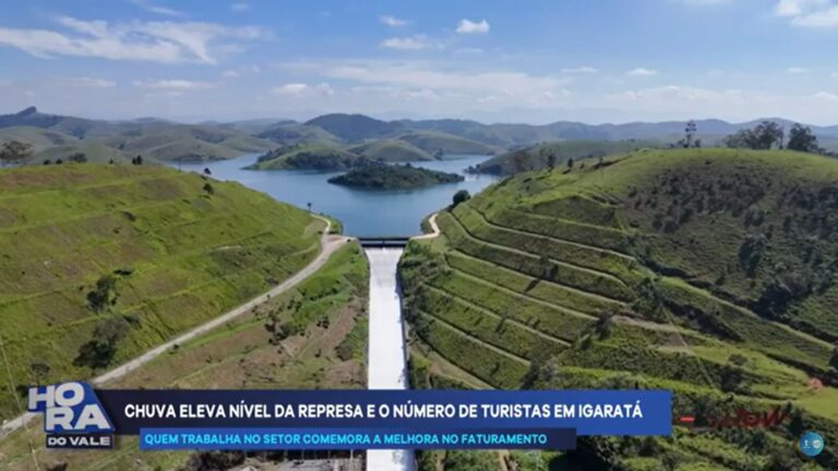 Com volume acima de 100%, Represa do Jaguari atrai turistas