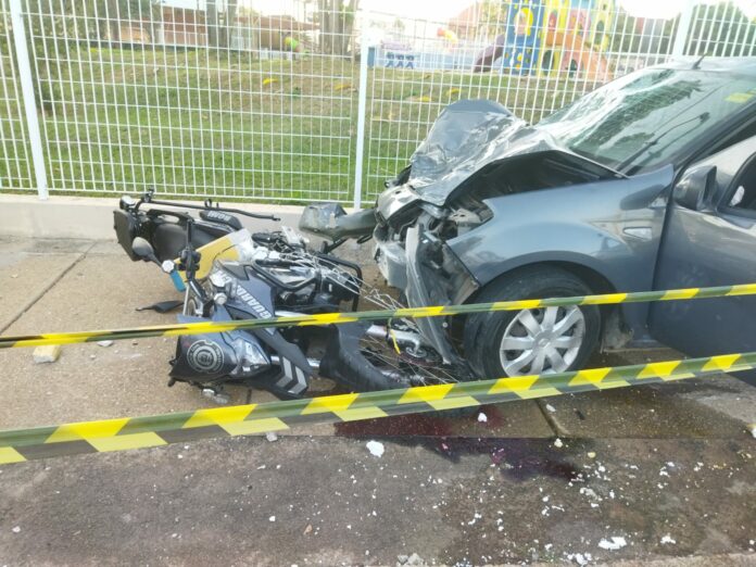 Agentes da GCM são atropelados por veículo desgovernado; motorista apresentou embriaguez