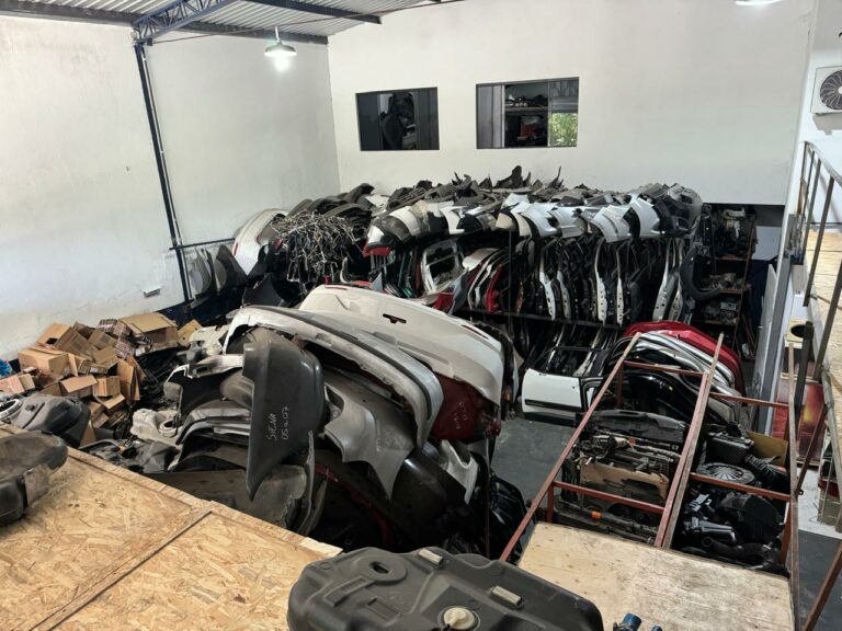 Operação Desmanche fecha loja com peças furtadas no interior de SP