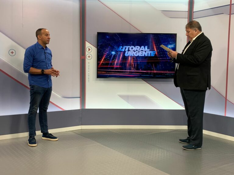 Paulo Alexandre Barbosa fala de suas ações para a região; Notícia importante sobre o Aeroporto de Guarujá no ‘Litoral Urgente’