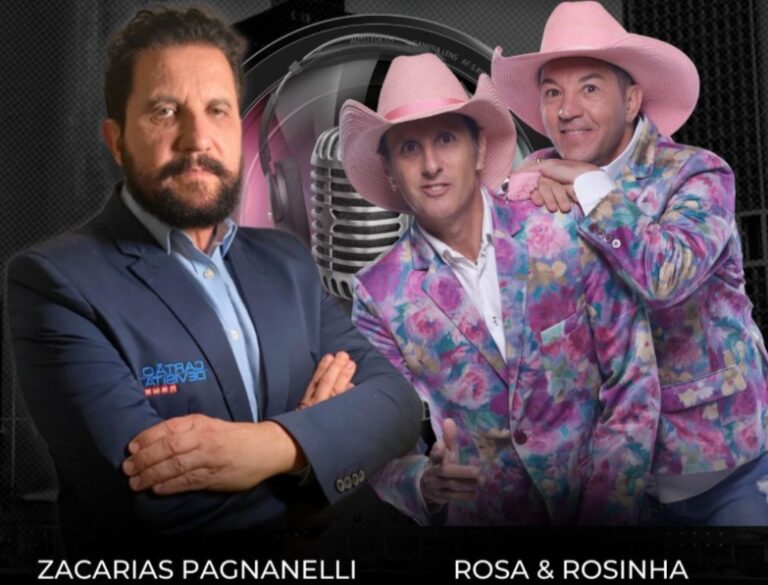 Programa Cartão de Visita entrevista a dupla Rosa e Rosinha