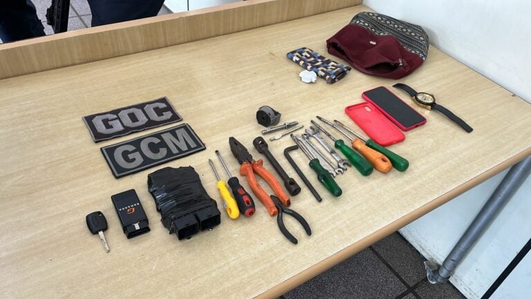 Guarda Municipal prende dupla que agia em furto de veículos na região