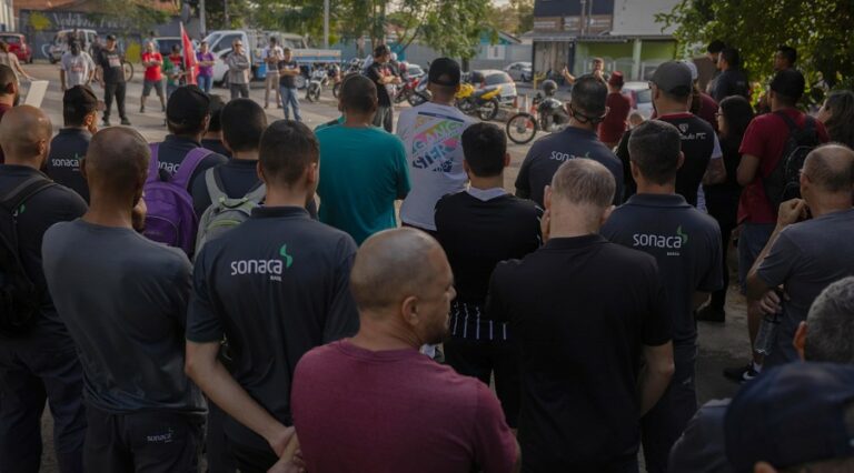 sonaca trabalhadores sjc