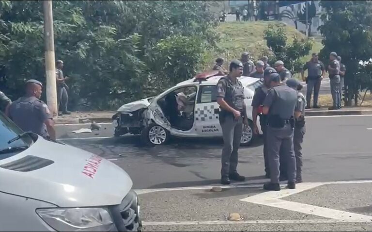 Acidente no Piçarrão mobiliza forças policiais