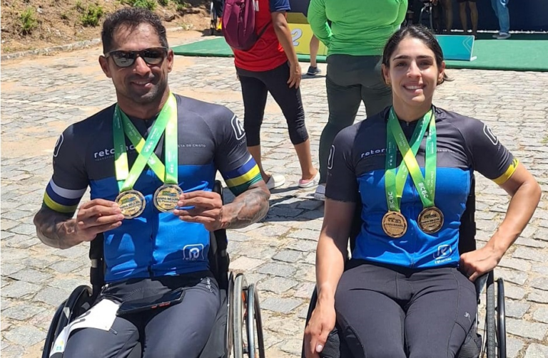 Atletas de Ribeirão Preto brilham na primeira etapa da Copa Brasil de Paraciclismo em Natal-RN