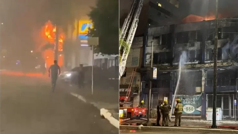 Dez pessoas morrem em incêndio em pousada no RS