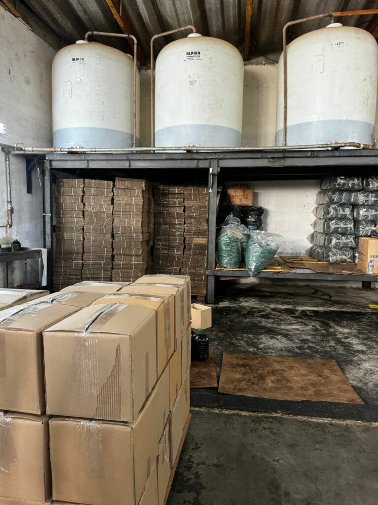 fábrica clandestina de azeites jacareí