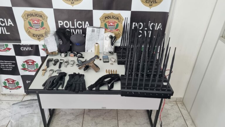 Polícia prende quadrilha especializada em roubo de cargas milionárias