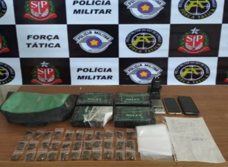 Homem é preso com quase 4 quilos de cocaína em funilaria no bairro São José