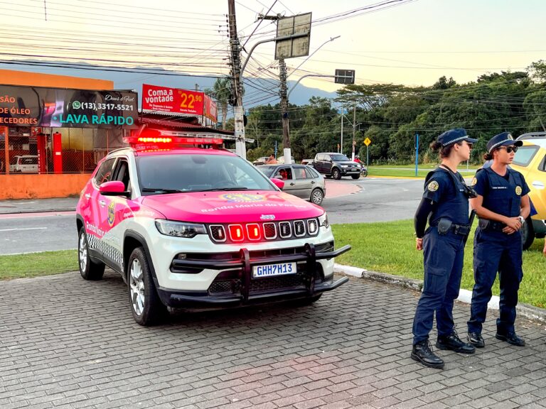 Primeiro final de semana de atuação da equipe Guardiã Maria da Penha resulta na prisão de dois homens em Bertioga