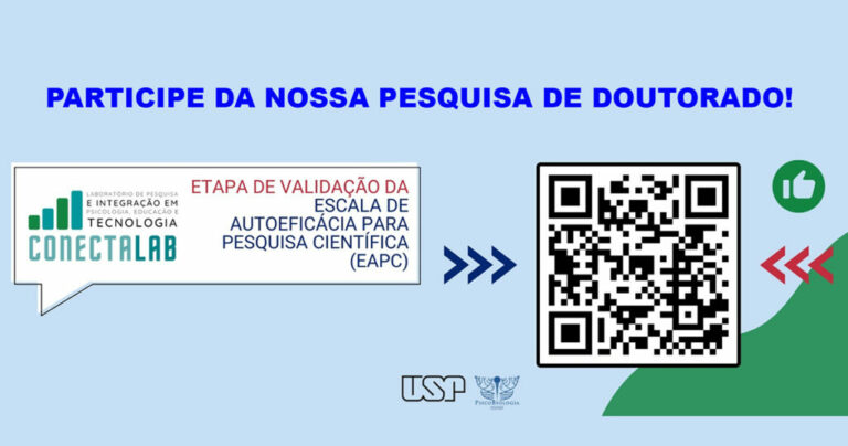 Estudo precisa de voluntários para pesquisa sobre autoeficácia científica