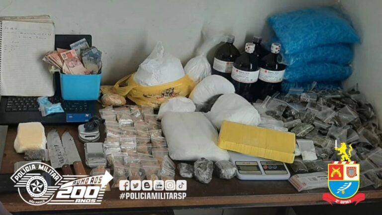 ROCAM detém suspeito por tráfico de drogas em Birigui