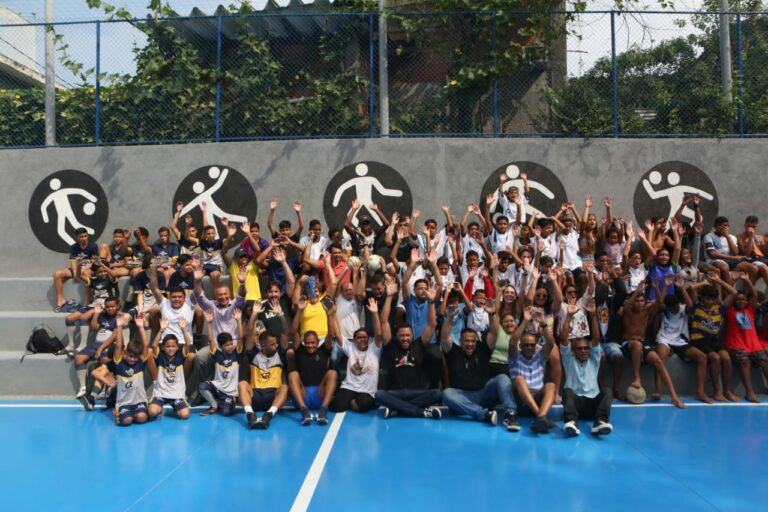 Santos: Morro do José Menino ganha novo espaço de lazer