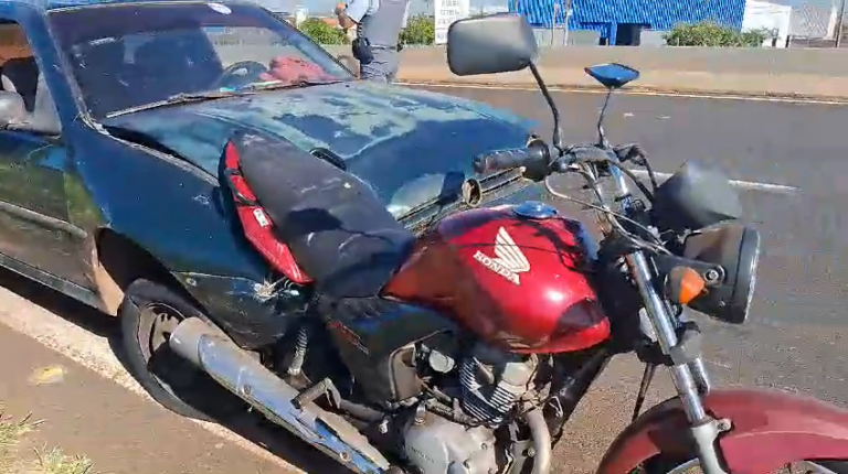 VÍDEO | Ao ser arrastado por quase 4 quilômetros, motociclista fica ferido em acidente no Anel Viário Norte