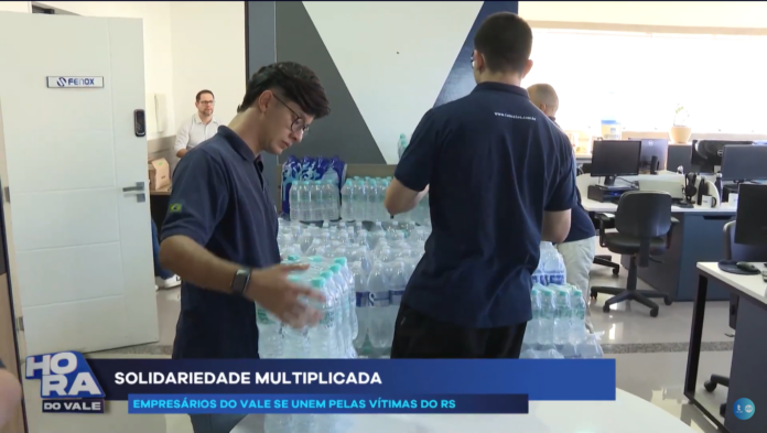 Empresários voluntariam-se para a arrecadação de doações para o RS Empresários voluntariam-se para a arrecadação de doações para o RS