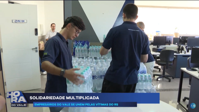 Empresários voluntariam-se para a arrecadação de doações para o RS
