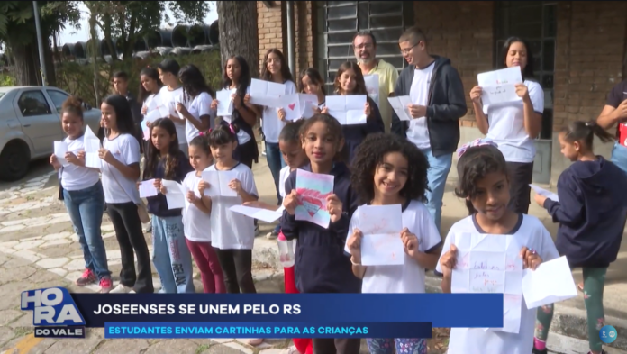 Crianças doam esperança às vítimas no Rio Grande do Sul