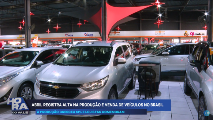 Produção de carros tem aumento em Abril